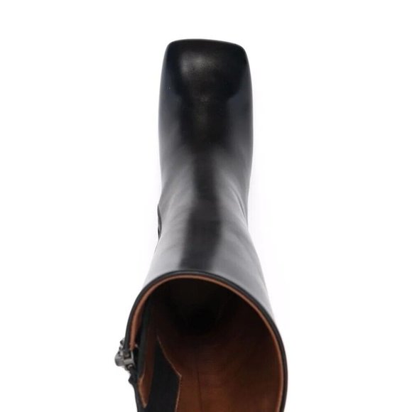 Marsèll square-toe mid-calf leather boots Size 39 - Picture 6 of 16